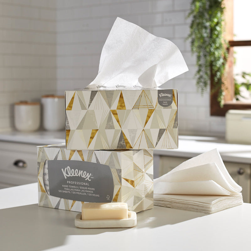 Kleenex® Guest Towel Pop Up Box Pop Up 9 X 10-1/2 Inch (579321_CS) 18/CS