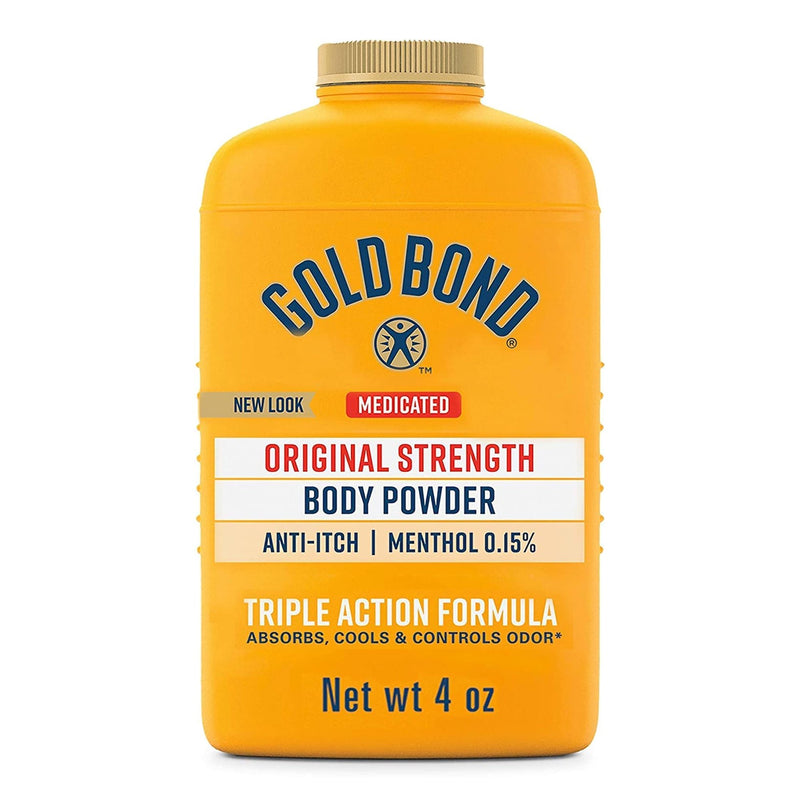 Gold Bond® Medicated Original Strength Body Powder 4 oz. Menthol Scent Shaker Bottle Menthol (1195811_EA) 1/EA