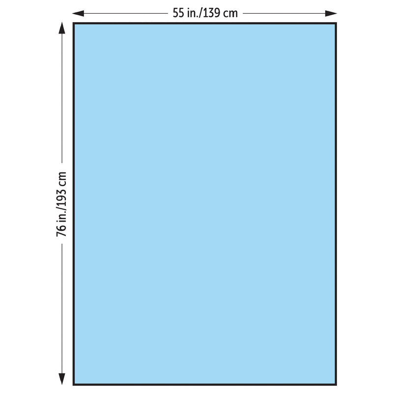 O&M Halyard Inc General Purpose Drape Large Drape 55 W X 76 L Inch Sterile (1157869_CS) 32/CS