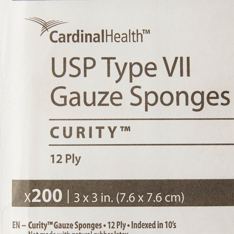 Curity™ Gauze Sponge 3 X 3 Inch 12-Ply NonSterile 200 per Pack (10212_BG) 200/BG