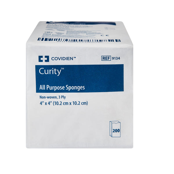 Curity™ Nonwoven Sponge 4 X 4 Inch 3-Ply NonSterile 200 per Pack (194217_BG) 200/BG