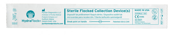 HydraFlock® Specimen Collection Swab 6 Inch Length Sterile (1018086_BX) 50/BX