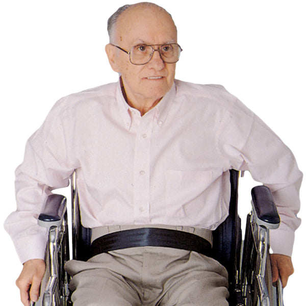 Econo-Belt Wheelchair Safety Belt One Size Fits Most Strap Fastening with Buckle Attaches with Slider Buckles (160709_EA) 1/EA