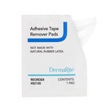 DermaRite Adhesive Remover Pad 1 per Pack (996926_BX) 100/BX