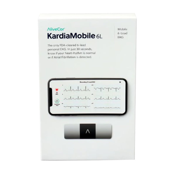 KardiaMobile® Card Electrocardiograph Battery Operated Smart Phone Display Resting (1251866_EA) 1/EA