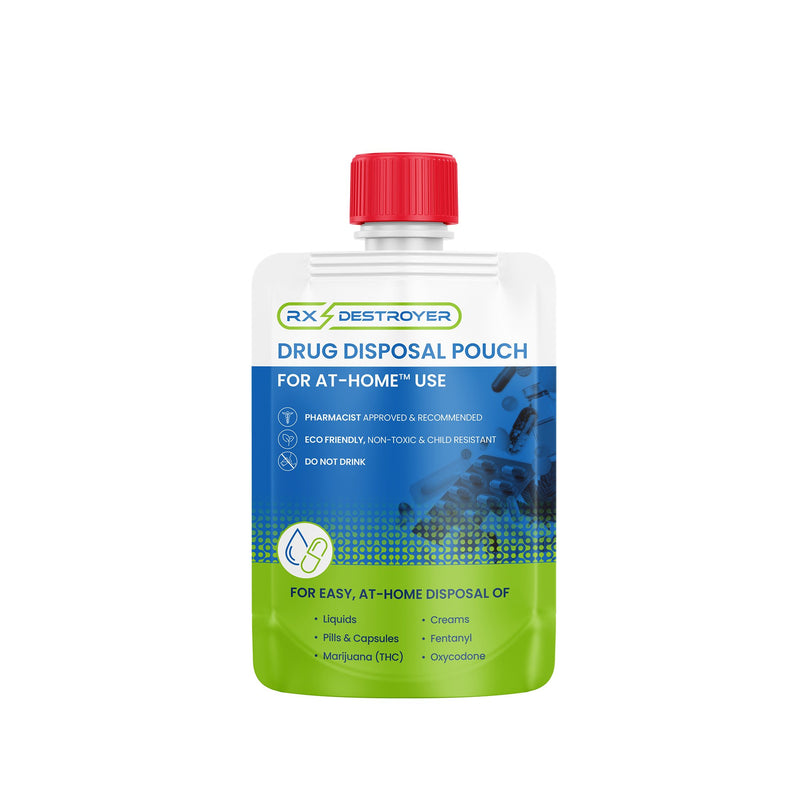 Rx Destroyer™ All-Purpose Drug Disposal Pouch 4 oz. (1271113_BX) 1/BX