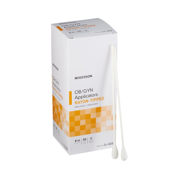 McKesson OB/GYN Swab 8 Inch Length NonSterile (51723_BX) 50/BX