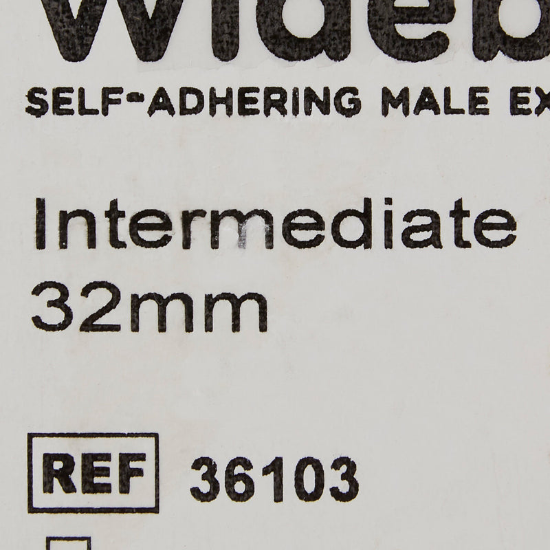 Wide Band® Male External Catheter Self-Adhesive Band Silicone Intermediate (334733_BX) 100/BX