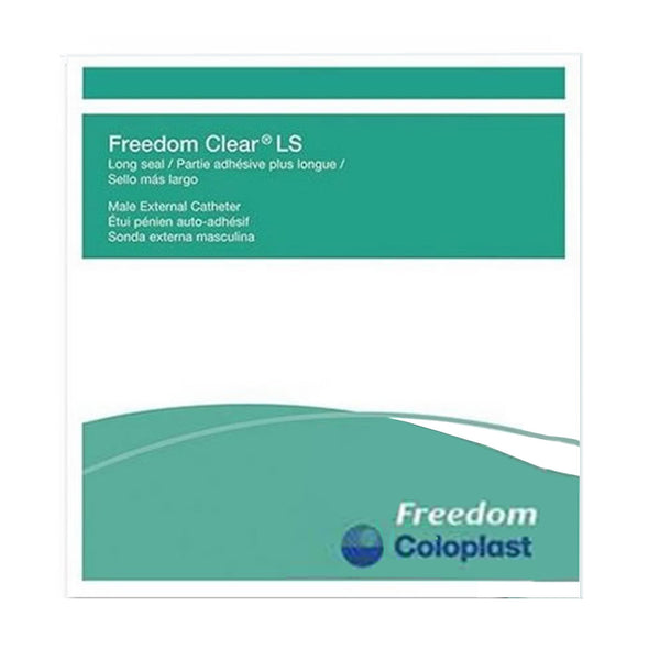 Freedom Clear® LS Male External Catheter Self-Adhesive Seal Silicone Small (690703_BX) 100/BX