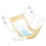 Wings™ Overnight Quilted Unisex Adult Incontinence Brief X-Large Disposable Heavy Absorbency (864861_CS) 4/CS