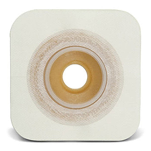 Sur-Fit Natura® Ostomy Barrier Precut, Extended Wear Durahesive® Adhesive 45 mm Flange System Hydrocolloid 7/8 Inch Opening 4-1/2 X 4-1/2 Inch (466132_EA) 1/EA