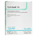 HydraLock™ SA Super Absorbent Dressing 4 X 4 Inch Square (949202_BX) 10/BX