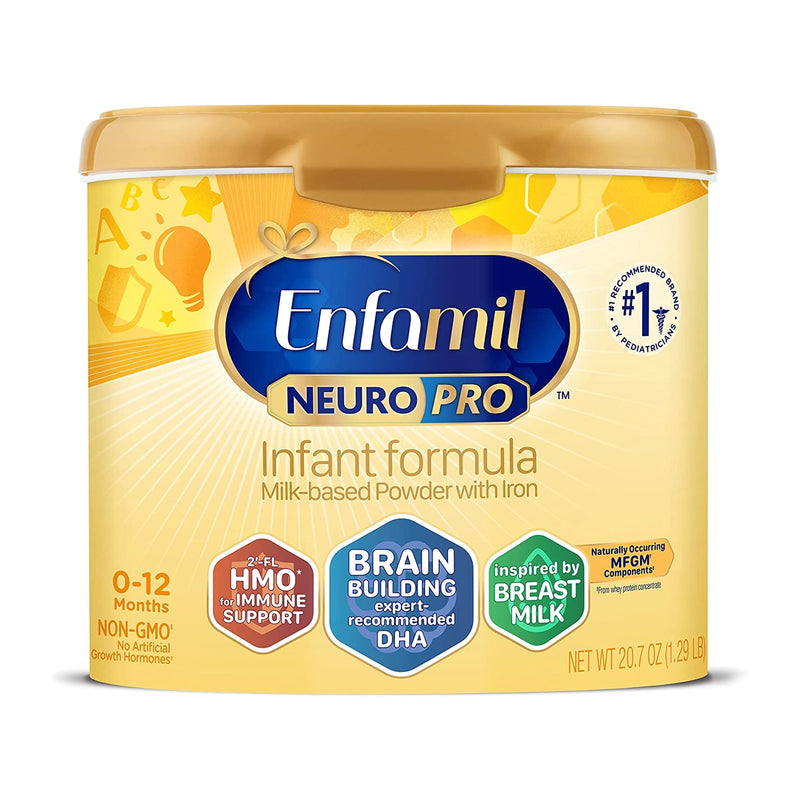 Enfamil NeuroPro™ Infant Formula Unflavored 20.7 oz. Canister Powder Iron (1193910_CS) 6/CS