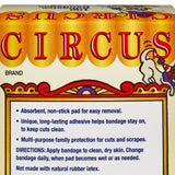 American® White Cross Stat Strip® Adhesive Strip 3/4 X 3 Inch Fabric Rectangle Kid Design (Circus) Sterile (296235_BX) 100/BX