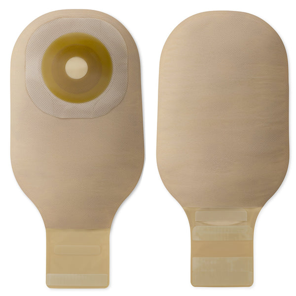 Premier™ Flextend™ Colostomy Pouch One-Piece System 12 Inch Length Flat, Pre-Cut 1-1/4 Inch Stoma Drainable (485644_BX) 10/BX