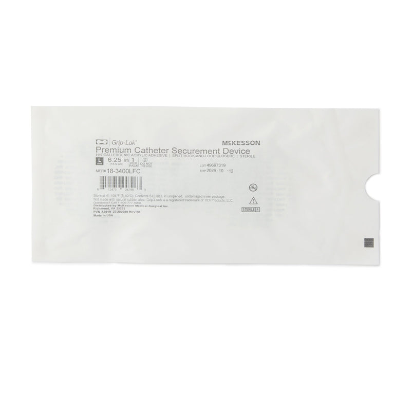 McKesson Premium Catheter Stabilization Device Large, 6.25 Inch, Sterile (1146461_BX) 100/BX