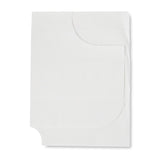 McKesson Exam Cape White One Size Fits Most Front / Back Opening Without Closure Unisex Disposable (146463_CS) 100/CS
