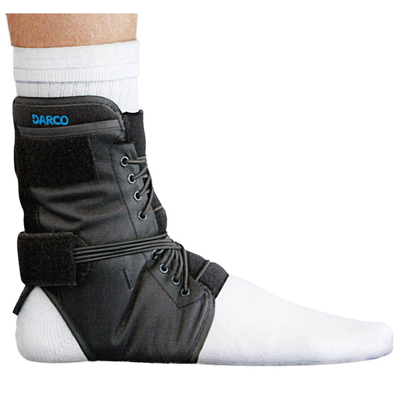 Darco Web™ Ankle Brace Medium Bungee / Hook and Loop Strap Closure Male 7-1/2 to 10 / Female 9-1/2 to 11 Foot (779565_EA) 1/EA