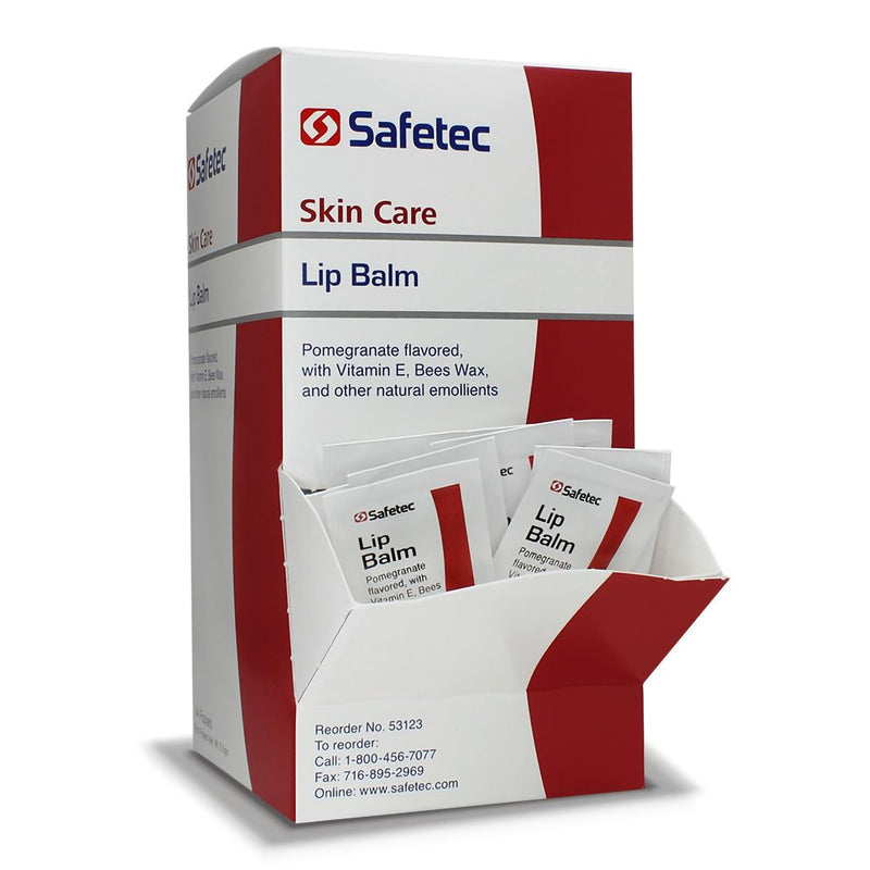 Safetec Lip Balm 0.5 Gram Individual Packet (955092_CS) 1728/CS