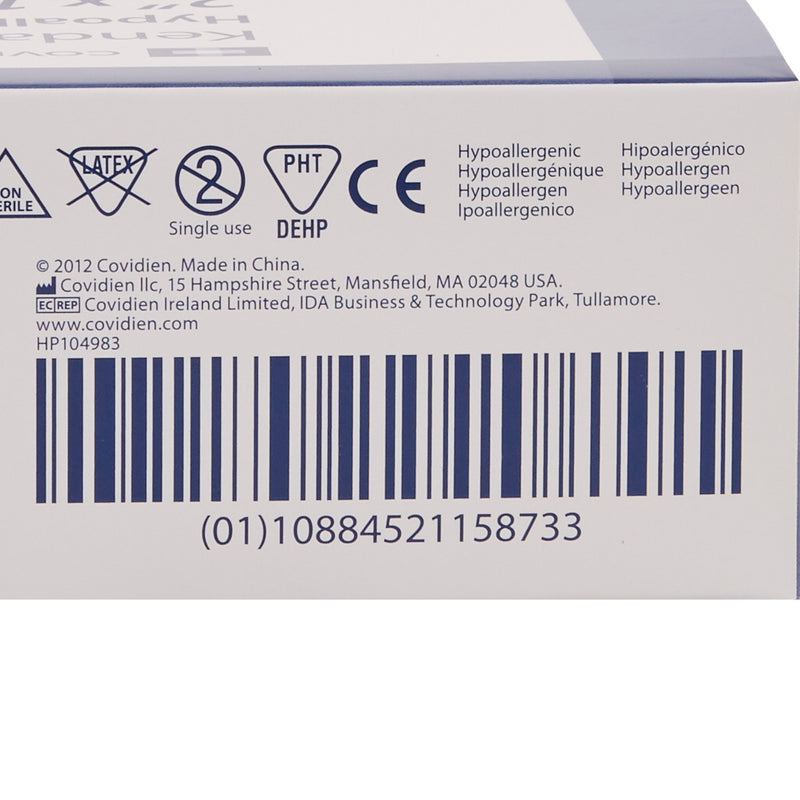 Kendall™ Hypoallergenic Silk Hypoallergenic Medical Tape White 2 Inch X 10 Yard Silk-Like Cloth NonSterile (696202_EA) 1/EA