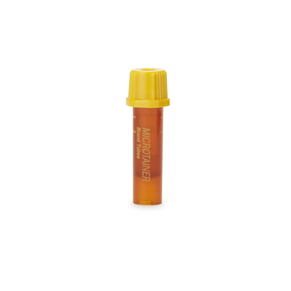 BD Microtainer® SST™ Capillary Blood Collection Tube Clot Activator / Separator Gel Additive 400 µL to 600 µL BD Microgard™ Closure Plastic Tube (419302_BX) 50/BX