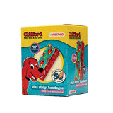 American® White Cross Stat Strip® Adhesive Strip 3/4 X 3 Inch Plastic Rectangle Kid Design (Clifford the Big Red Dog) Sterile (977008_CS) 12/CS