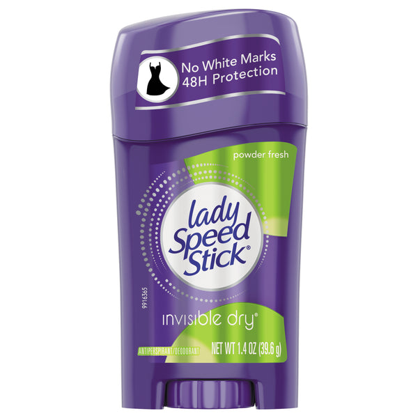 Lady Speed Stick® Antiperspirant / Deodorant Solid 1.4 oz. Powder Fresh Scent (866337_CS) 12/CS
