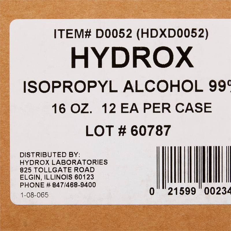 McKesson Brand Antiseptic Isopropyl Alcohol Topical Liquid 16 oz. Bottle (704316_CS) 12/CS