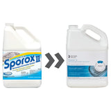 Sporox® II Hydrogen Peroxide High-Level Disinfectant RTU Liquid 1 gal. Jug Reusable (1158827_EA) 1/EA