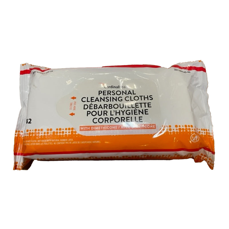 Cardinal Health™ Incontinence Care Wipe Soft Pack Unscented 42 Count (1127715_CS) 1008/CS