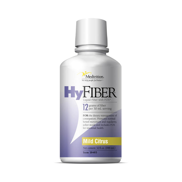 HyFiber® with FOS Oral Supplement Citrus Flavor Liquid 32 oz. Bottle (883830_CS) 4/CS