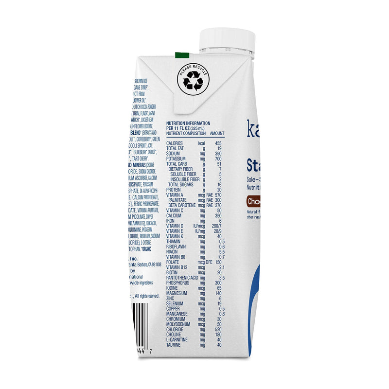 Kate Farms Standard 1.4 Oral Supplement Chocolate Flavor Liquid 11 oz. Carton (1214421_CS) 12/CS