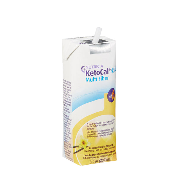 KetoCal® 4:1 LQ Oral Supplement Vanilla Flavor Liquid 8 oz. Carton (873150_CS) 27/CS