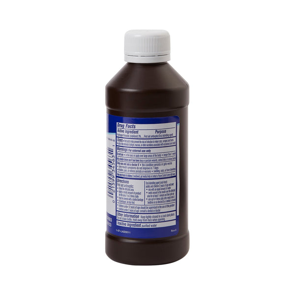 McKesson Brand Antiseptic Hydrogen Peroxide Topical Liquid 8 oz. Bottle (557335_CS) 12/CS