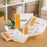 Covrsite Composite Dressing 4 X 4 Inch Square NonSterile Film Backing (363486_CS) 100/CS