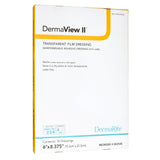 DermaView II™ Transparent Film Dressing 6-1/2 X 8-3/8 Inch Frame Style Delivery Rectangle Sterile (727083_EA) 1/EA