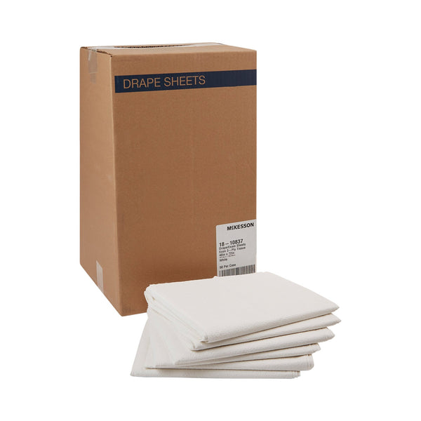 McKesson General Purpose Drape Physical Exam Drape 40 W X 72 L Inch NonSterile (216348_CS) 50/CS