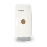 McKesson Hand Hygiene Dispenser White Plastic Manual Push 1000 mL Wall Mount (957992_EA) 1/EA