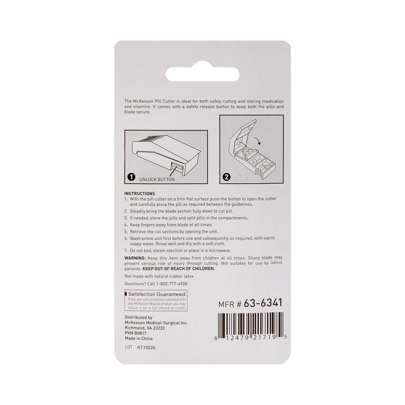 McKesson Pill Cutter Hand Operated Blue (476701_EA) 1/EA