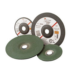 3M™ Green Corps Flexible Grinding Wheel, 7" Dia, 7/8 Arbor, 1/8" Thick, 36 Grit (405-051111-50445) Each