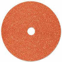 3M™ Cubitron II Fibre Discs 987C, Precision Shaped Ceramic Grain, 7 in Dia., 36 Grit (405-051141-27449) Case of 100