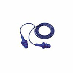 3M™ E-A-R Ultrafit Earplugs, Elastomeric Polymer, Blue, Corded (247-340-4017) Box of 200