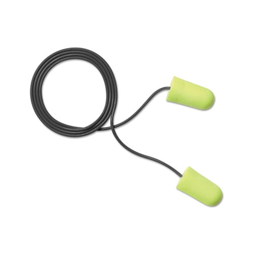 3M™ E-A-Rsoft SuperFit Metal Detectable Corded Earplugs, Red/Yellow, Corded (247-311-4106) 1 Box