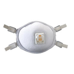 3M™ N95 Particulate Welding & Metal Pouring Respirator, Faceseal, Non-Oil Particles, White (142-8212) Box of 10