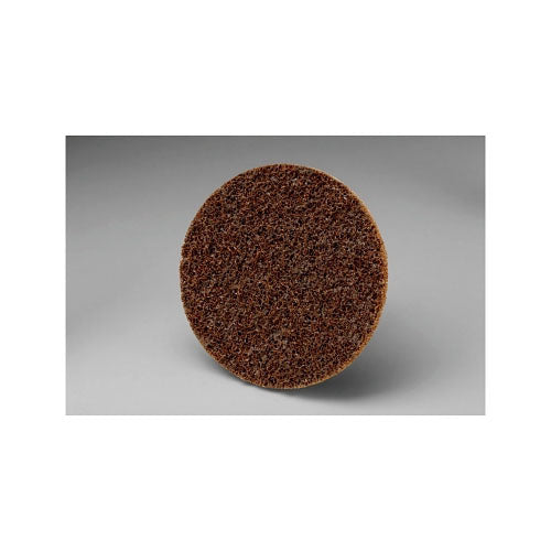 3M™ Scotch-Brite™ Roloc™ Discs, 3 in Dia, Aluminum Oxide, Brown, Coarse (405-048011-13257) Each