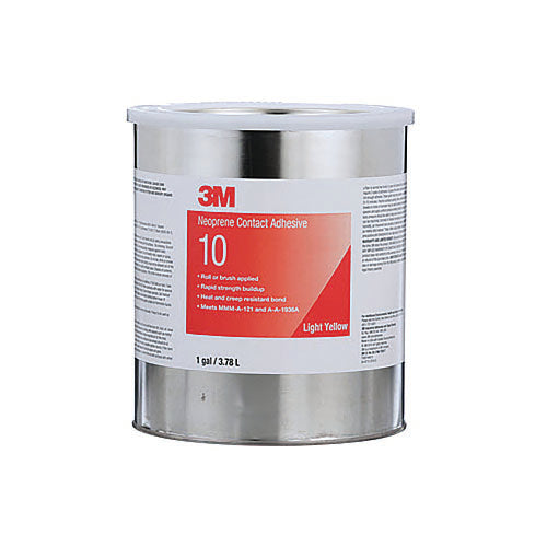 3M™ Scotch-Weld™ Neoprene 10 Contact Adhesive, 1 gal, Can, Light Yellow (405-021200-20274) Each