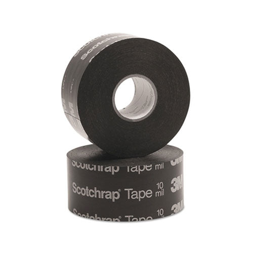 3M™ Scotchrap All-Weather Corrosion Protection Tape 50 and 51, Unprinted, 100 ft x 2 in, 10 mil, Black (500-106388) 1 Case