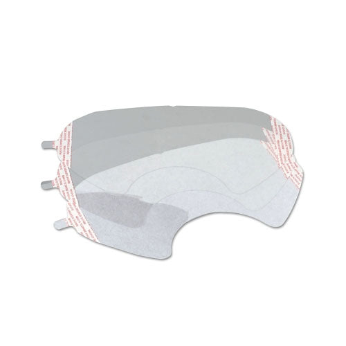 3M™ Ultimate FX Full Facepiece Respirator Part & Accessory, Lens Cover, White (142-FF-400-15) 100 EA / CA