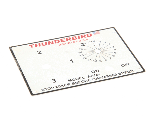 Thunderbird Arm-30/40-205 Switch Plate (THNARM-3040-205) Each