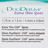 DuoDERM® Extra Thin Thin Hydrocolloid Dressing 1-1/2 X 1-3/4 Inch Spot (229773_EA) 1/EA